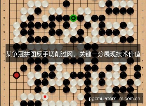 某争冠拼图反手切削过网，关键一分展现技术价值